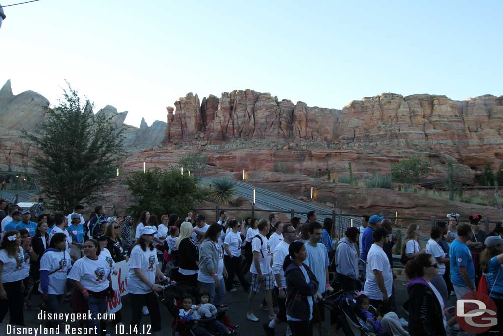 The course then snaked back by Ghirardelli and to the parade route where it continued on toward the Pier.