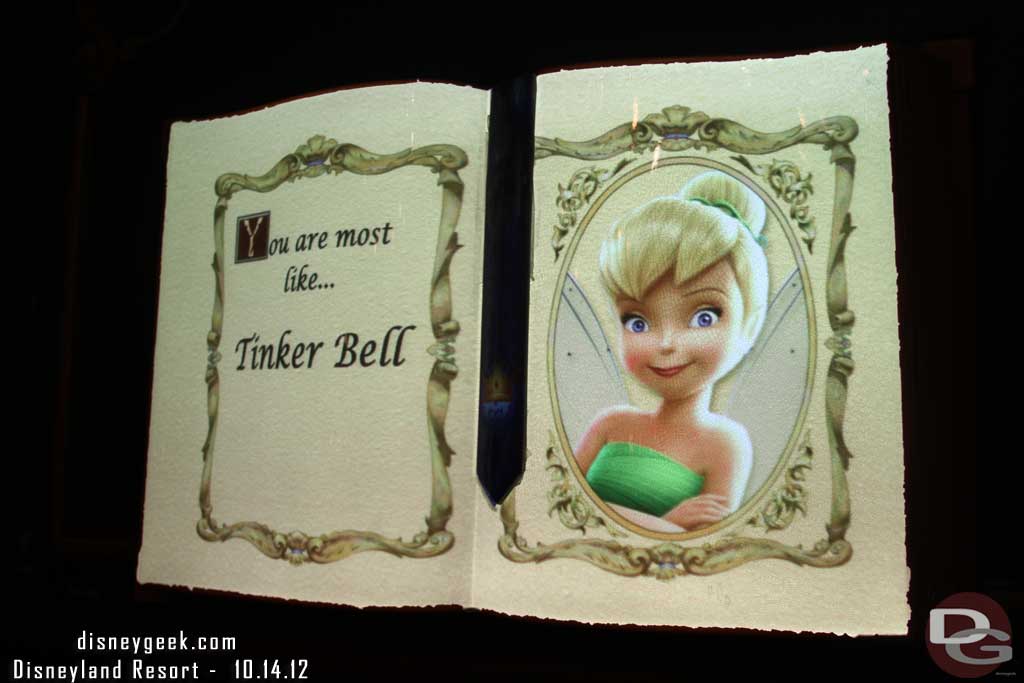 Another member of our group was Tinker Bell 