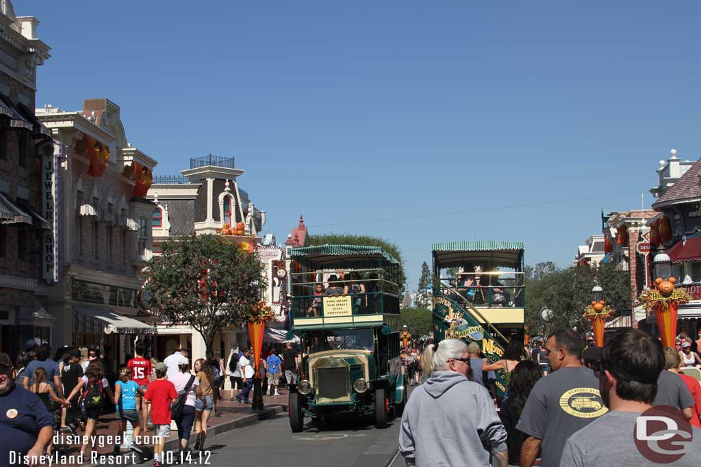 Main Street was alive with activity.