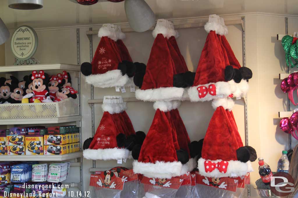 Christmas merchandise is finding its way onto shelves.