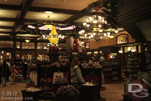 A quick look in the Emporium.