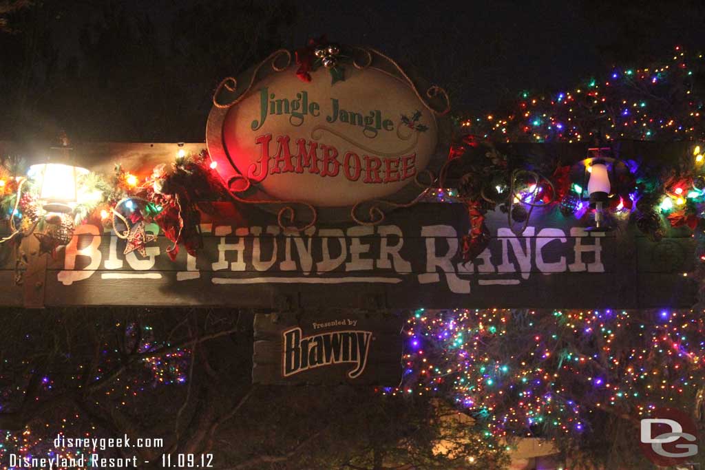 The Jingle Jangle Jamboree opened earlier today, I did not make it over, next trip I will have pictures from it hopefully.