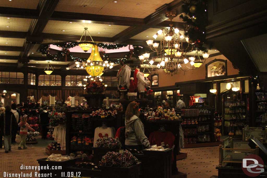 A quick look in the Emporium.