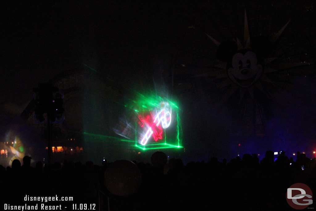 World of Color features the Prep and Landing preshow segment now.