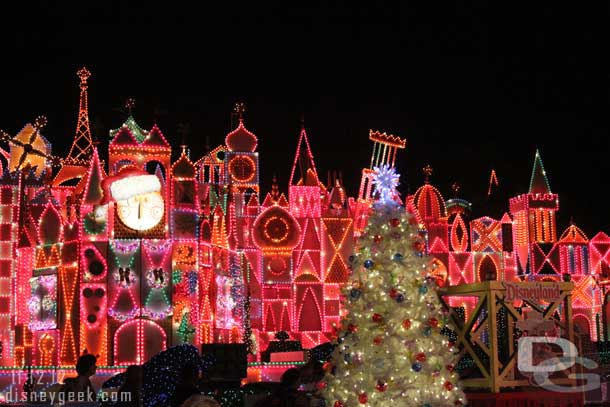 A quick turn around during a break to see Small World.