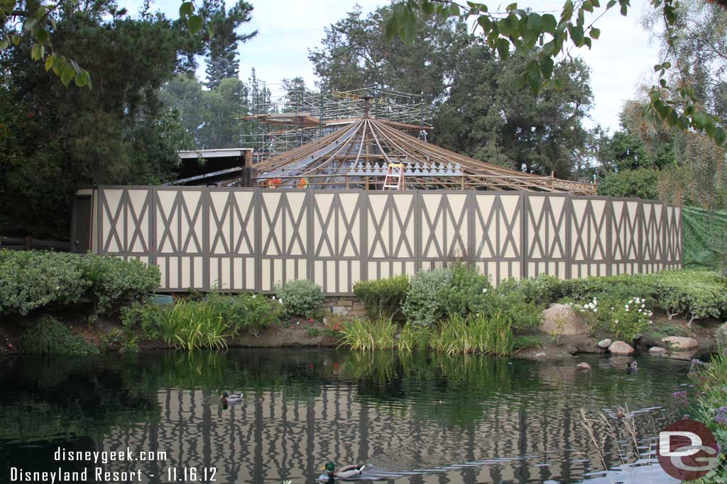 A check of the Fantasy Faire progress.