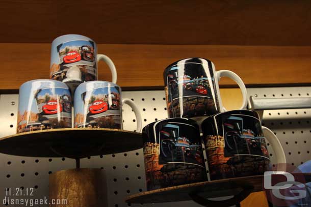 Cars Land photo mugs.