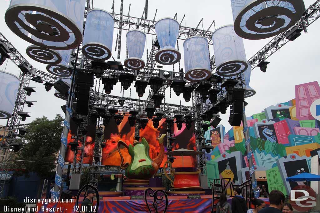 Random picture of the Mad T Party stage as I walked by.