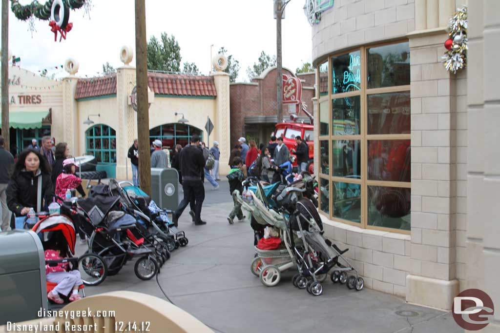 Stroller parking