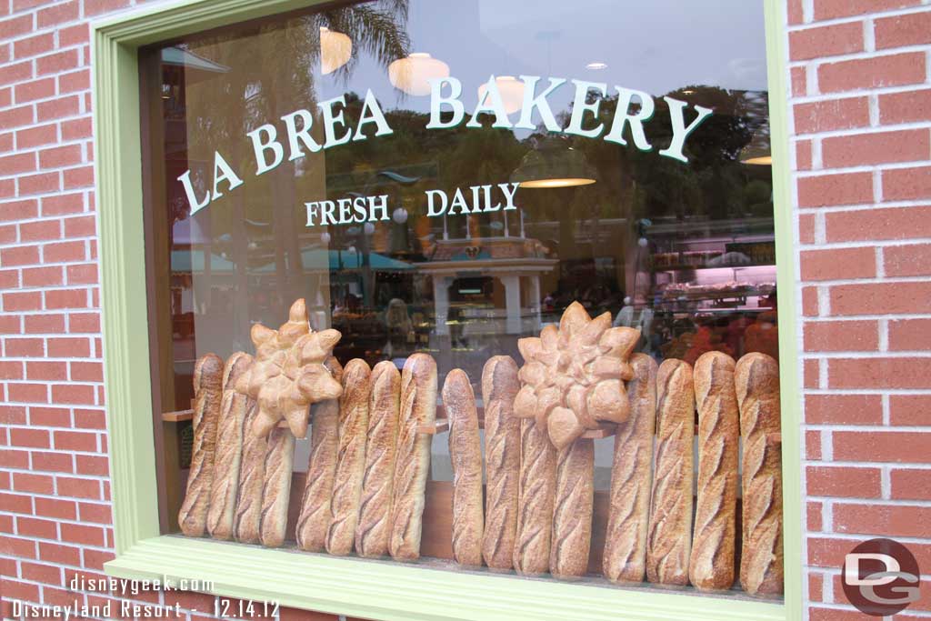 La Brea Bakery had some bread shaped for the season.