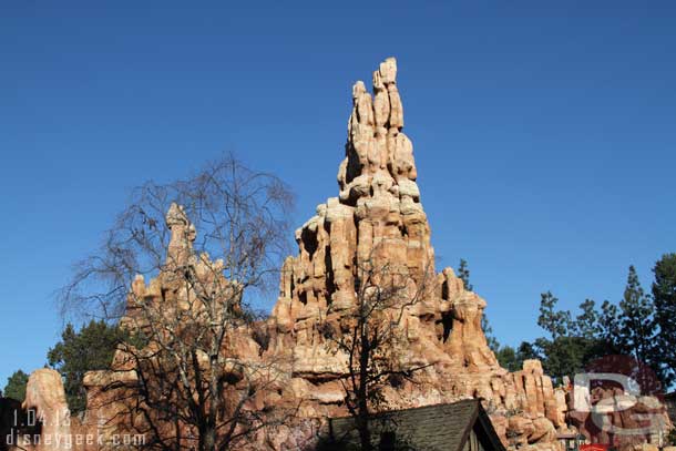 Big Thunder closes Monday for a 9 month overhaul that will include new track, paint and trains.