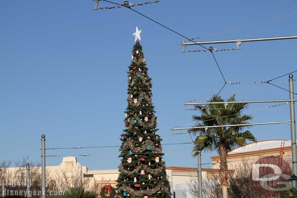 The Buena Vista Street tree.