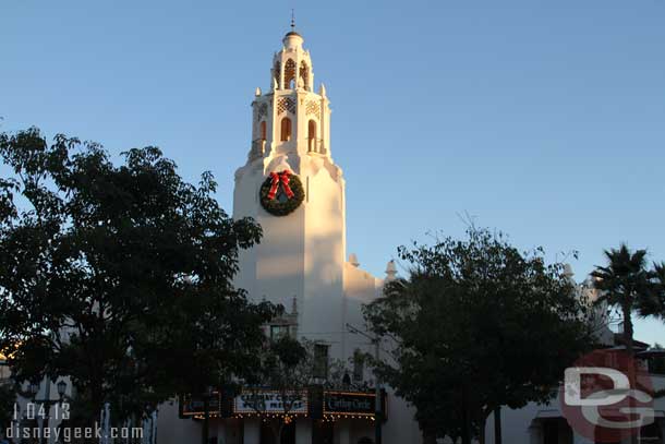 A better shot of the Carthay, without Tower of Terror..