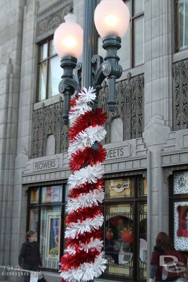 Walking down Hollywood Blvd.