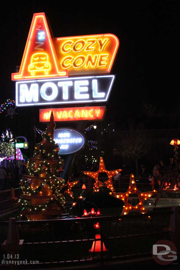 Had a request for a look at the Cozy Cone lawn decorations.