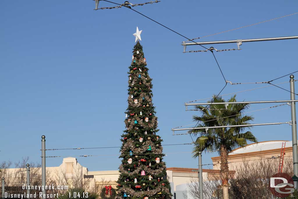 The Buena Vista Street tree.