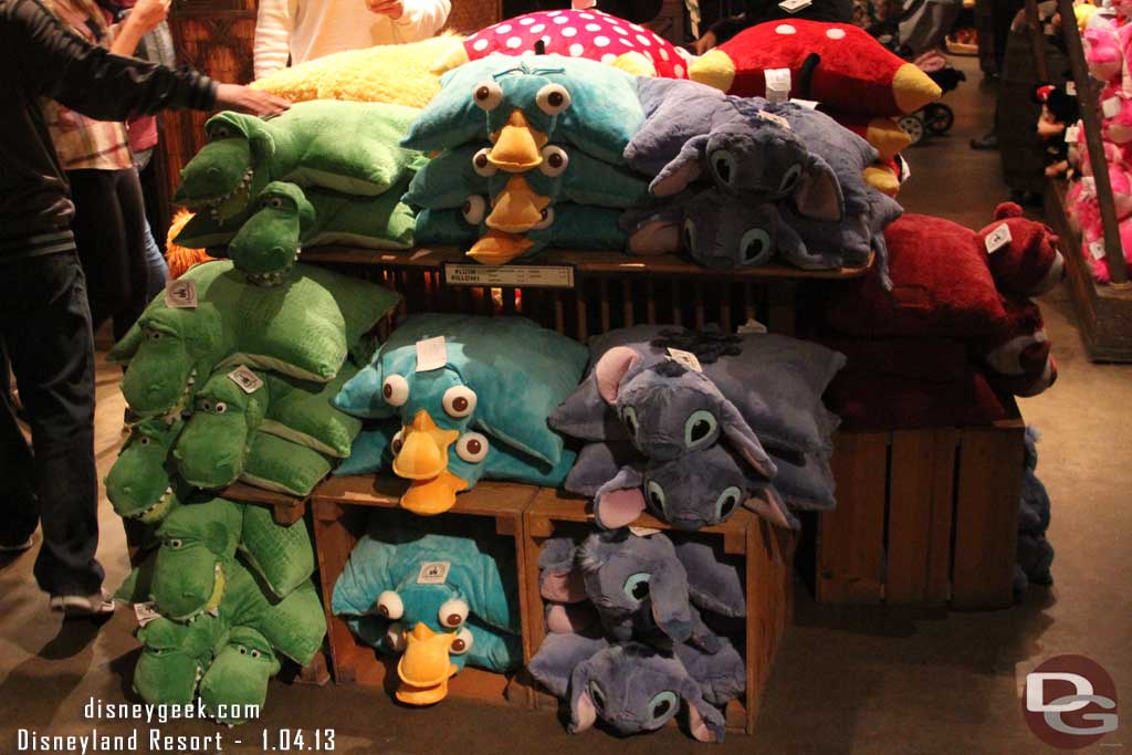 Walking through Adventureland it bugs me a bit that regular characters have found their way into the store.  Several years ago when they first started selling these they were jungle animals.  Now this...