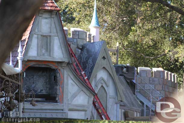 The Fantasy Faire progress.