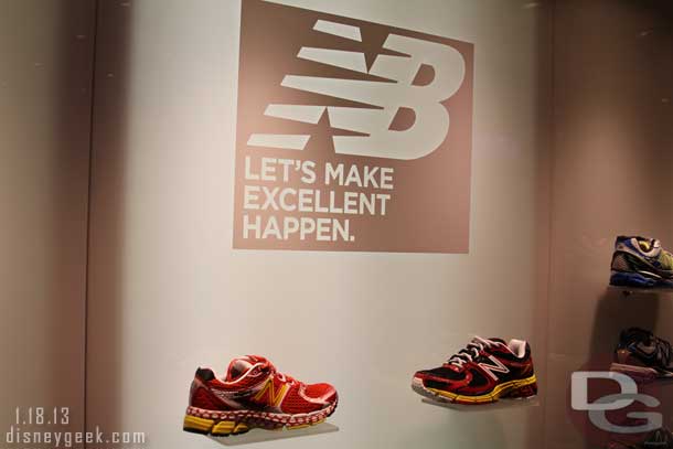 The other news of the expo was the new RunDisney shoes by New Balance.  They are available only at RunDisney Expos (starting last week at WDWs) and are $125 plus tax.