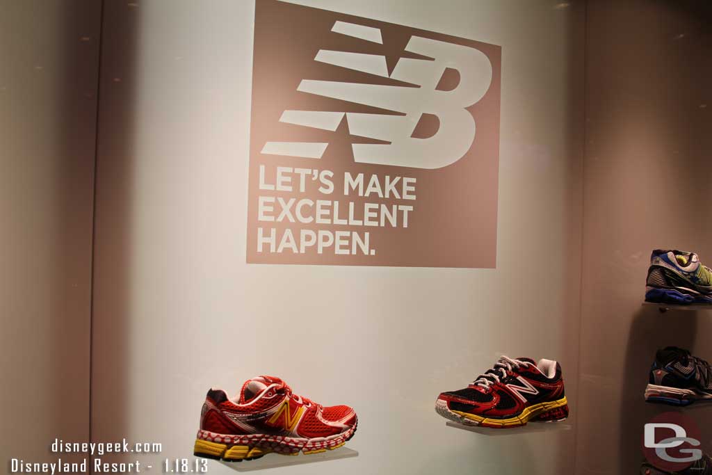 The other news of the expo was the new RunDisney shoes by New Balance.  They are available only at RunDisney Expos (starting last week at WDWs) and are $125 plus tax.