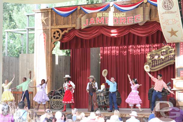 The Cowboy Roundup was just concluding as I entered the Jamboree.