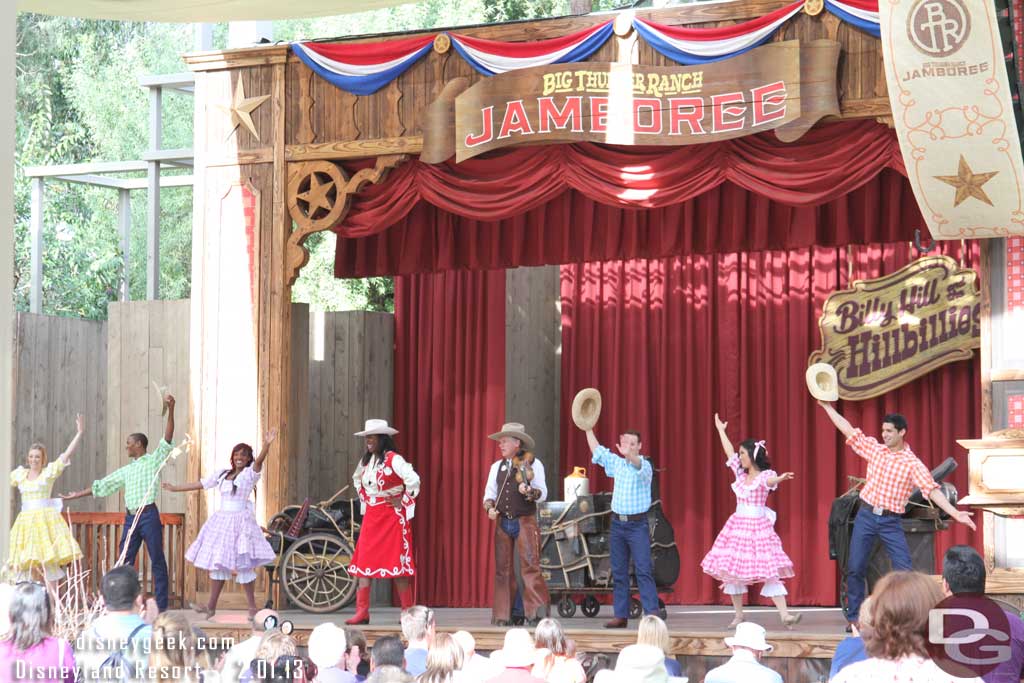 The Cowboy Roundup was just concluding as I entered the Jamboree.