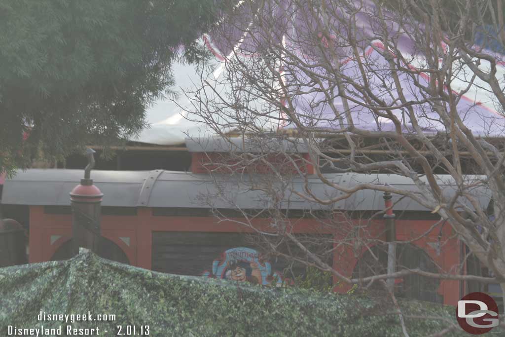 The food cart has been put into position at the Fantasy Faire.