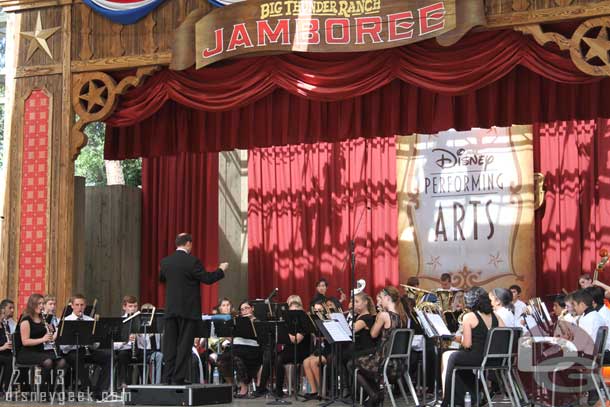 The Natomas Charter School Concert Band.