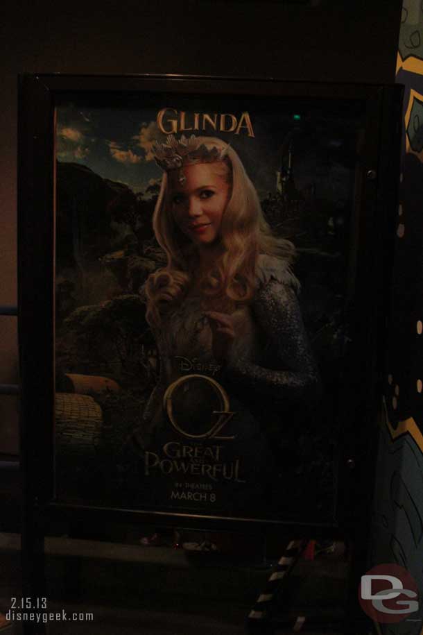 Movie posters on the way out.  They were moving the crowd so did not have time to get good pictures.. maybe next visit.