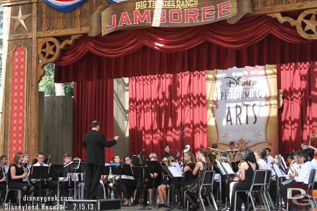 The Natomas Charter School Concert Band.