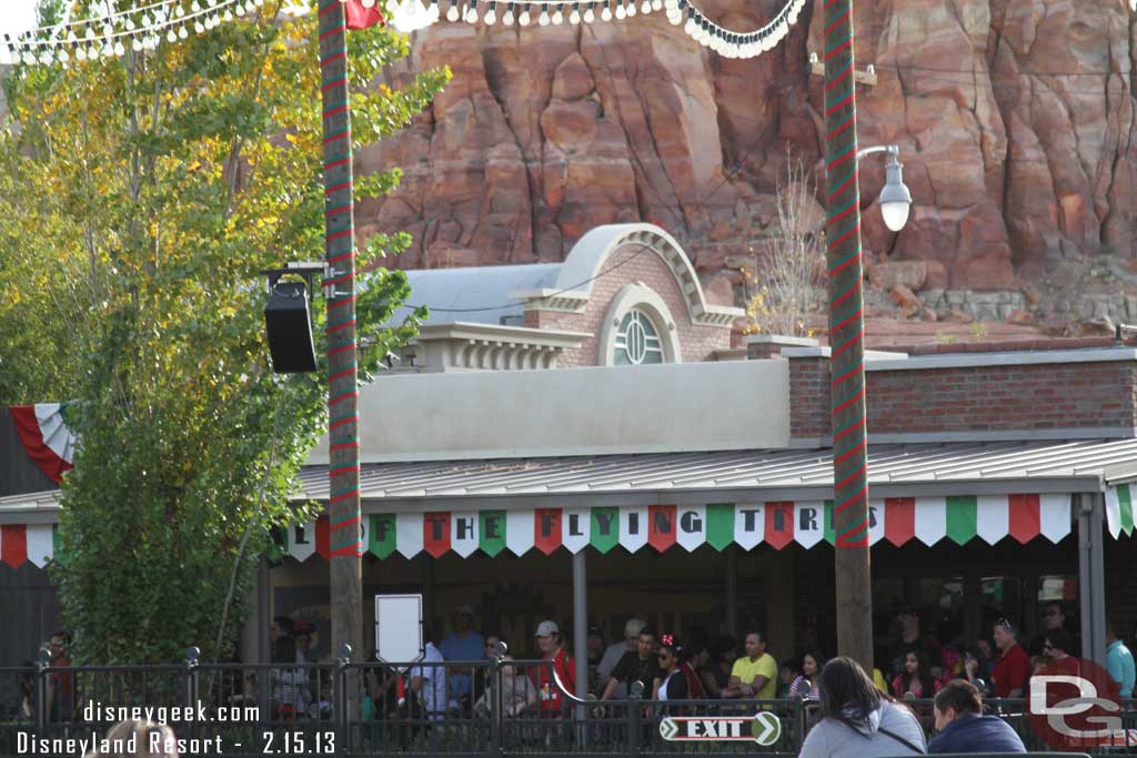 The Festival of the Flying Tires was going on... as it is everyday!