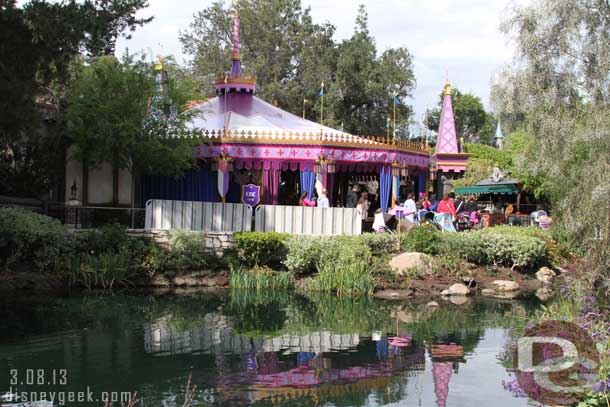 Fantasy Faire opens Tuesday (March 12) and today there are Annual Passholder previews going on.