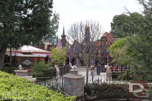 A look into the Faire.  Looks peaceful this week..  this will not last long.