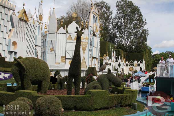 Small World has reopened with its traditional show.