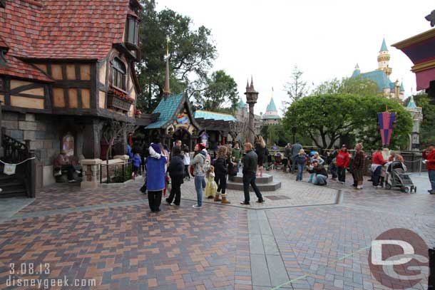 The main courtyard.