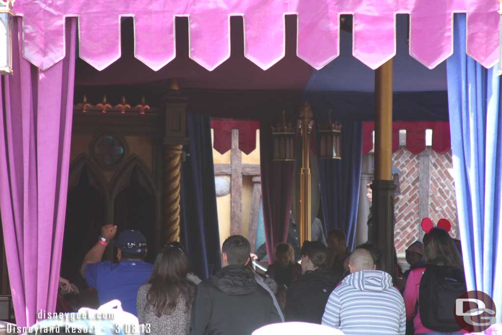 Guests awaiting a show in the Theatre