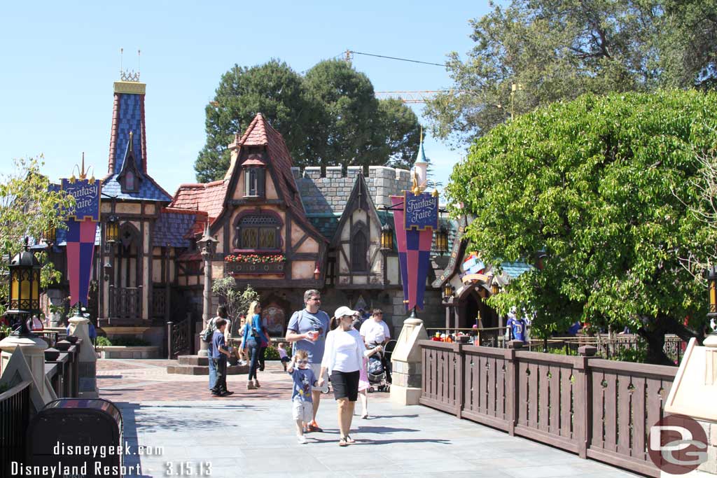 Walked through Fantasy Faire.  