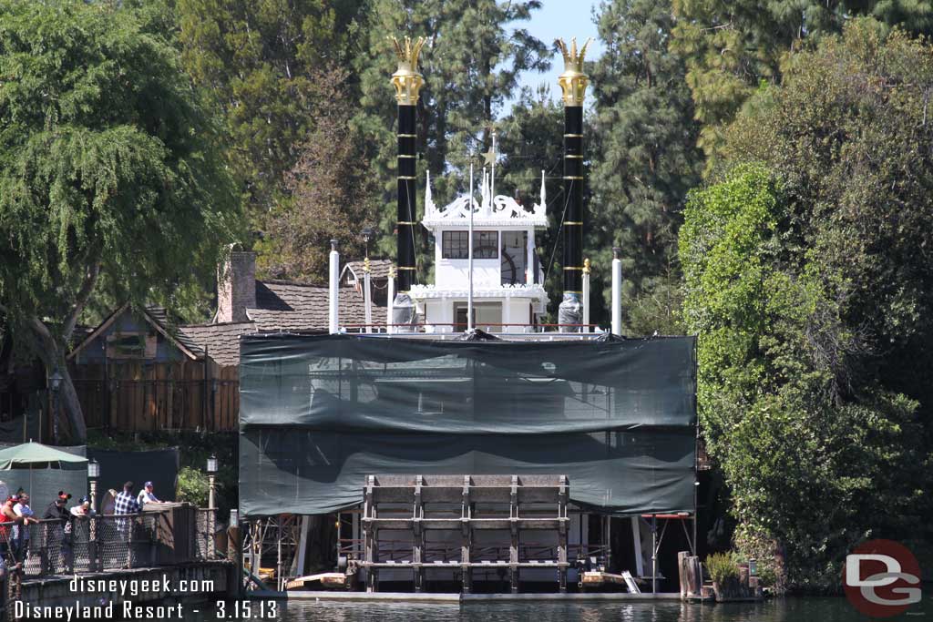 The Mark Twain has is nearing completion 
