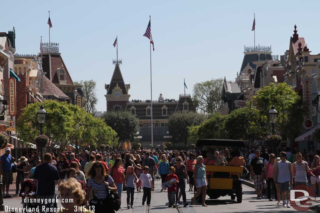 Back to Main Street.