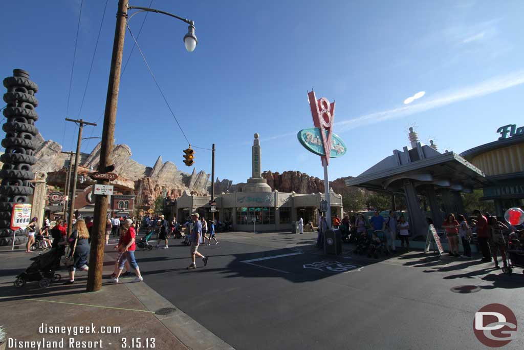 Route 66 and Cross Street.