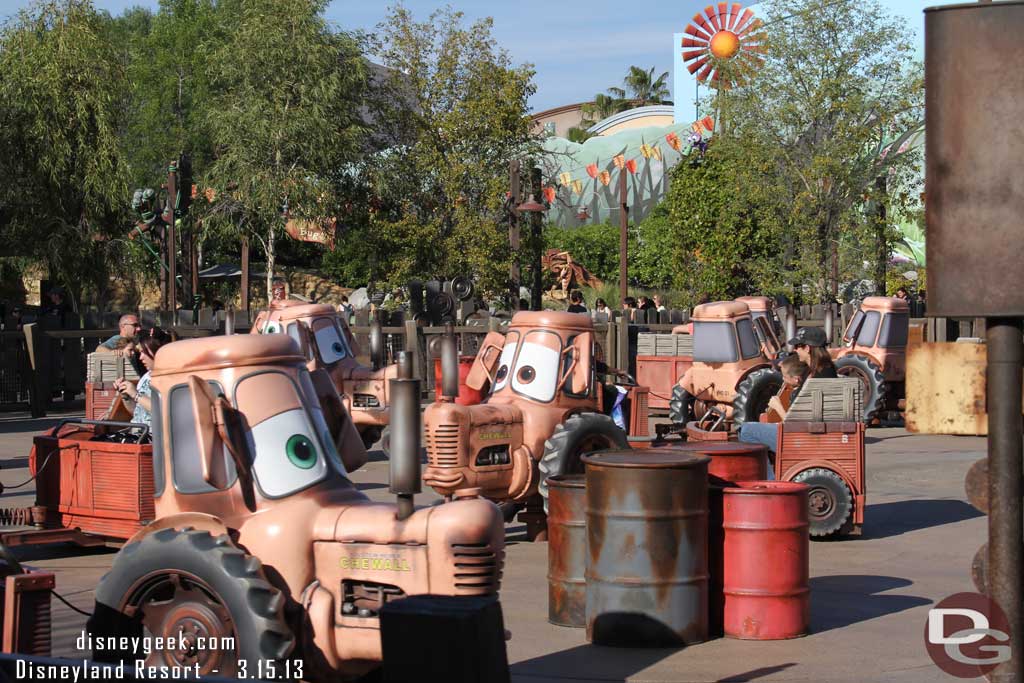 Maters Junkyard Jamboree has returned to normal operation with both sides open and resurfaced.