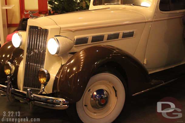 The light has been fixed on the Packard at Oswalds.  Both were on this evening.