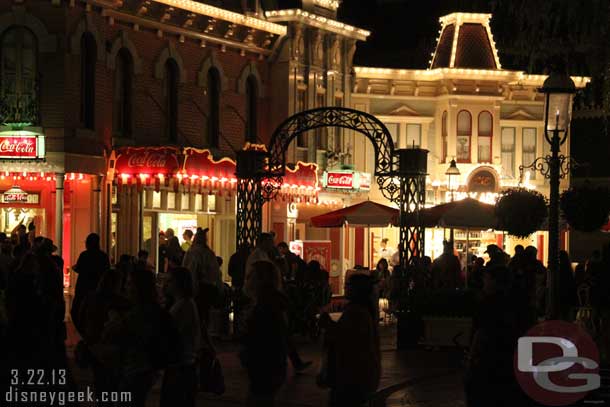 Time to head out for the evening and conclude this trip to the Disneyland Resort.