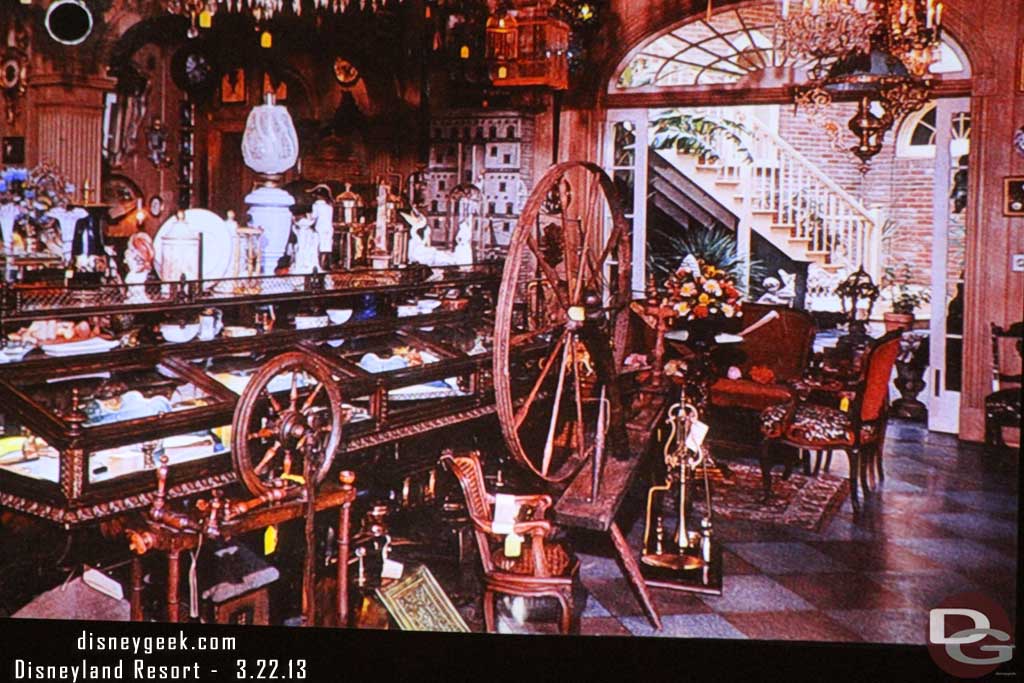 Recognize the display case in this New Orleans shop?  It was from 20K Leagues Under the Sea