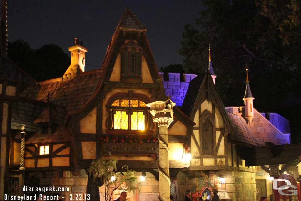 This week all the lights were on at the Fantasy Faire.