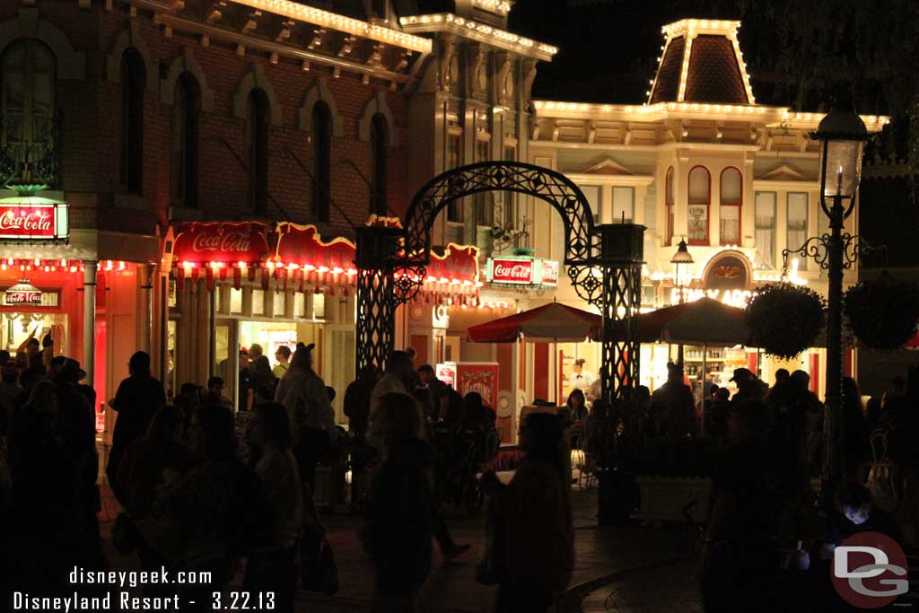 Time to head out for the evening and conclude this trip to the Disneyland Resort.