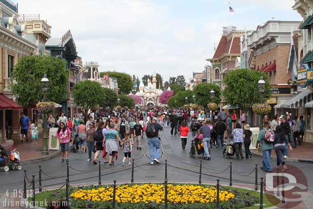 A look toward the Castle.