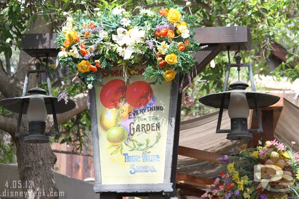 Moving on to the BBQ area.  Some of the signs along the walkway.