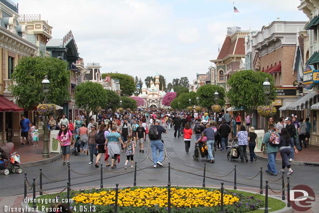 A look toward the Castle.