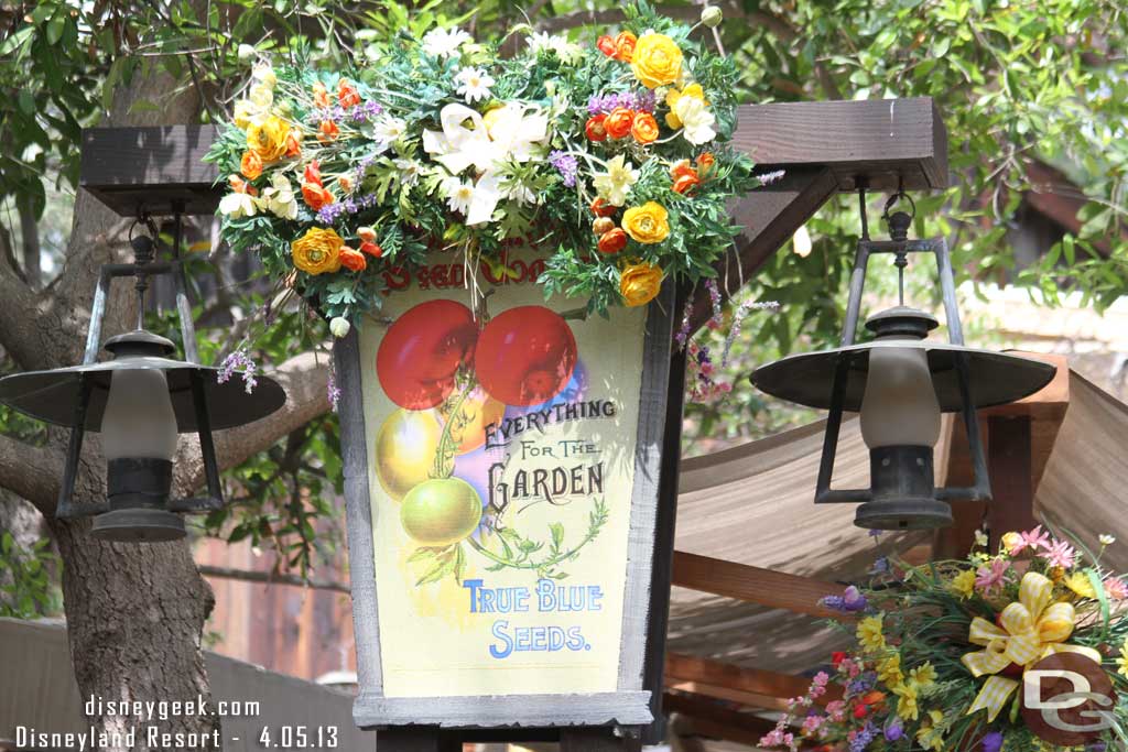 Moving on to the BBQ area.  Some of the signs along the walkway.